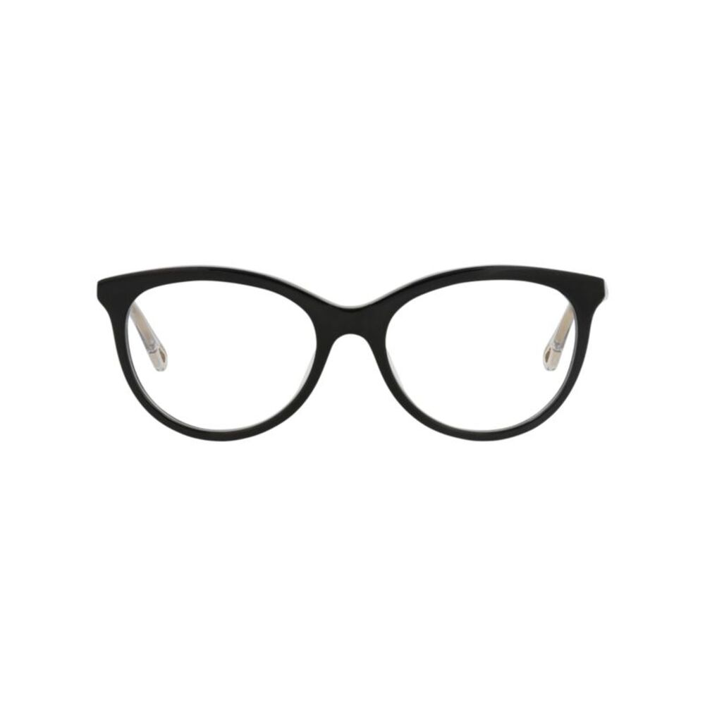Chloé Round-Frame Bio Acetate Optical Frames Black Womens